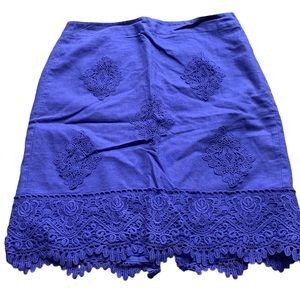 Ann Taylor Loft Women’s Size 8 Purple Skirt